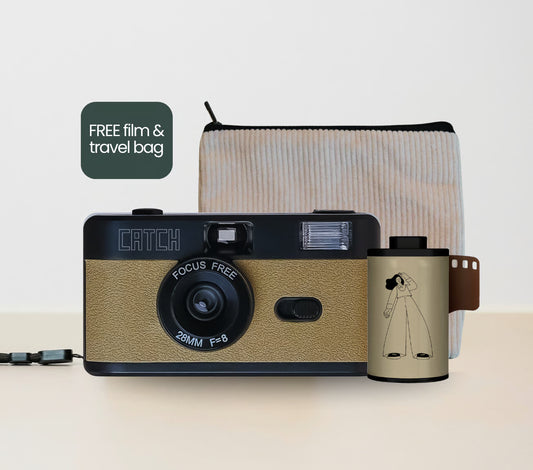 CATCH Bundle - Camera, Film + Travel Bag