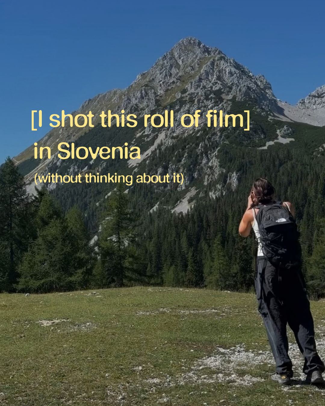 I shot a roll of film, slide 1