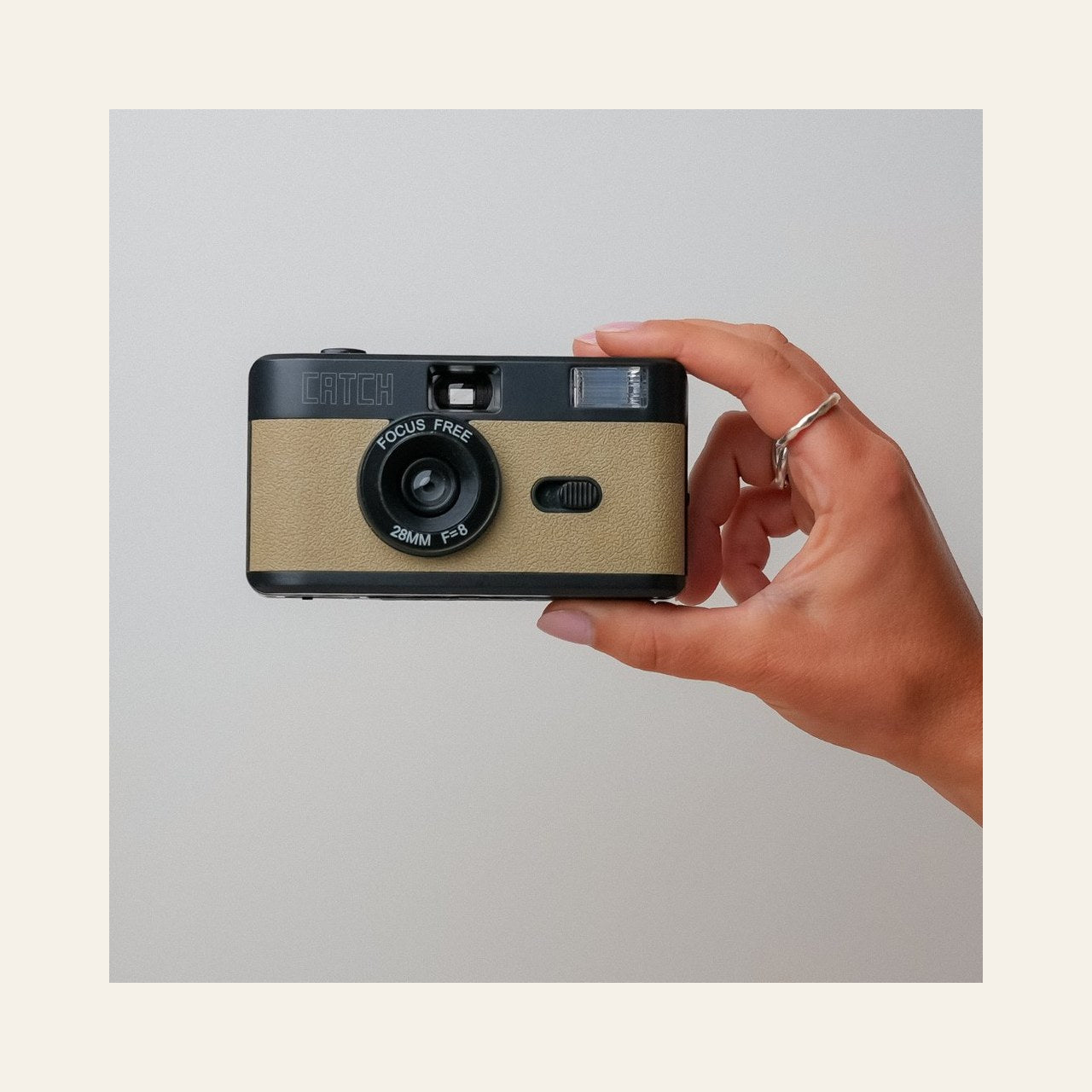 CATCH camera held in hand