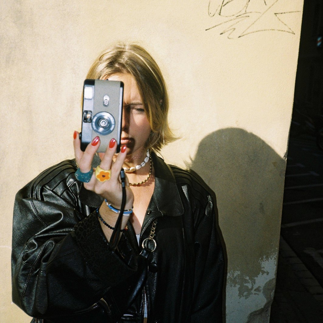 Camille shooting with the CATCH camera