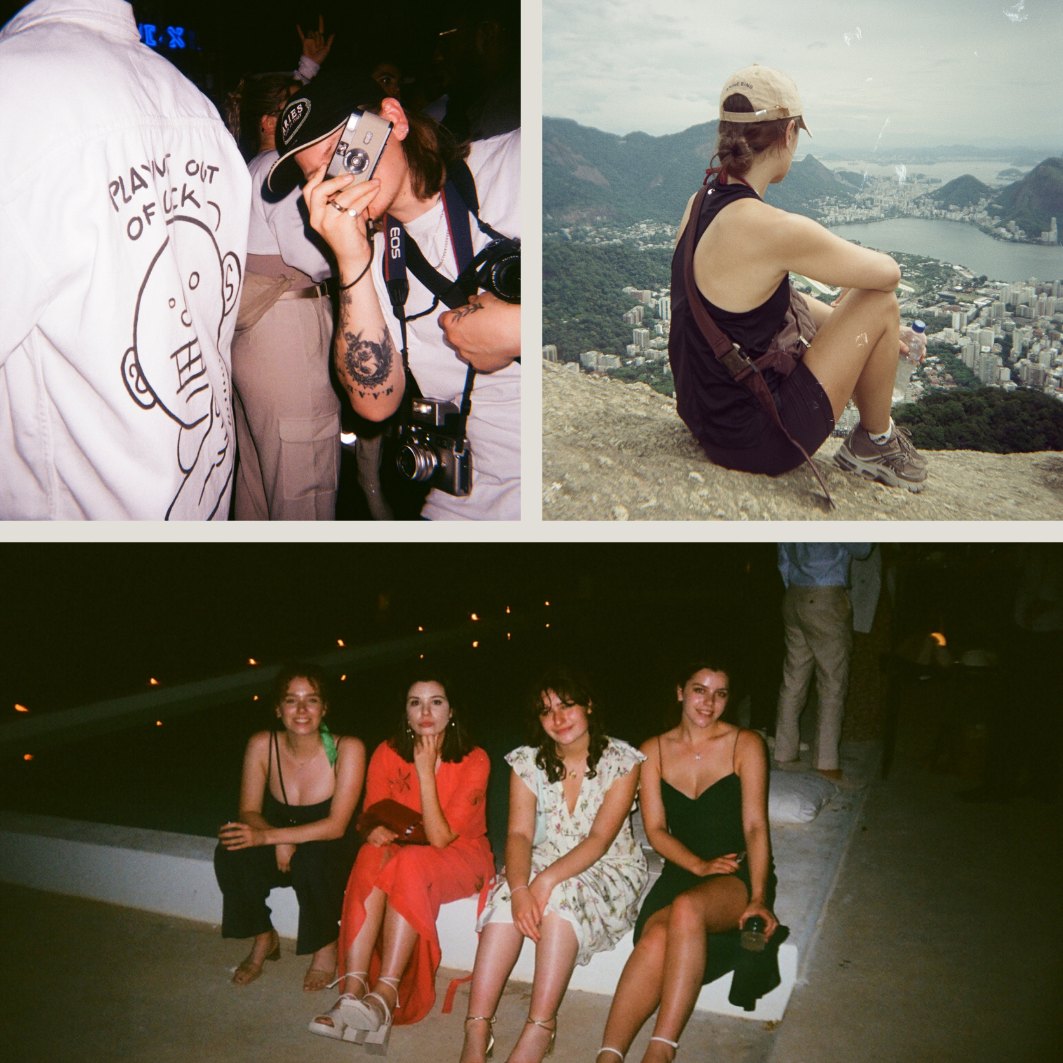 Three film photos from a CATCH trip